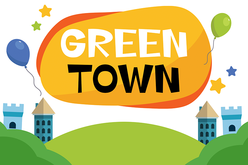 Green Town Font