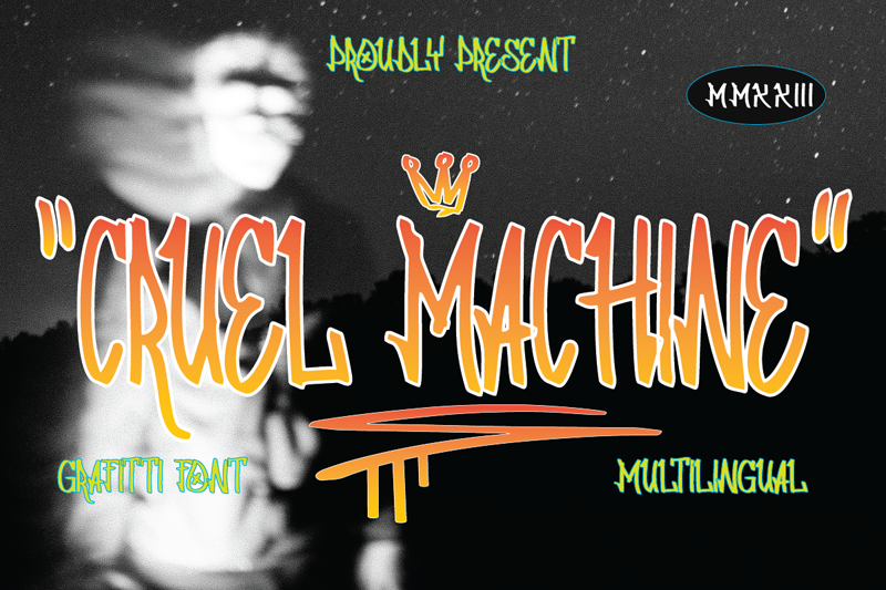 Cruel Machine Font