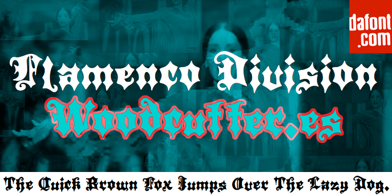 Flamenco Division Font