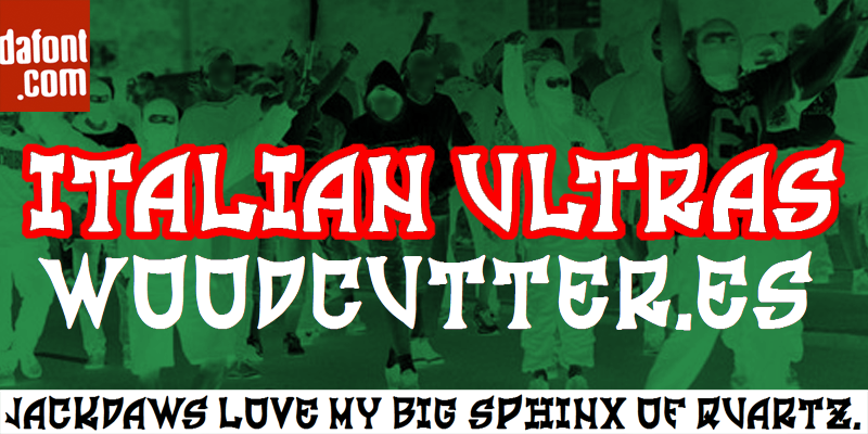 Italian Ultras Font