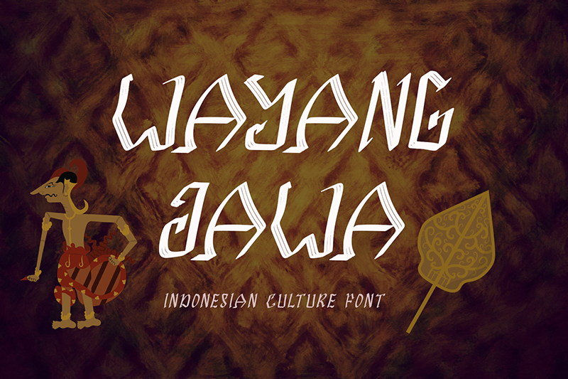 Wayang Jawa Font