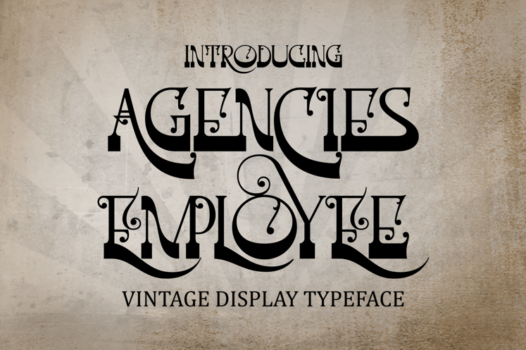 Agencies Employee Font