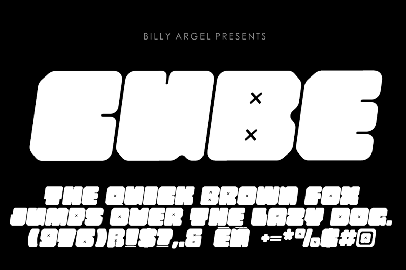 Cube Type Font