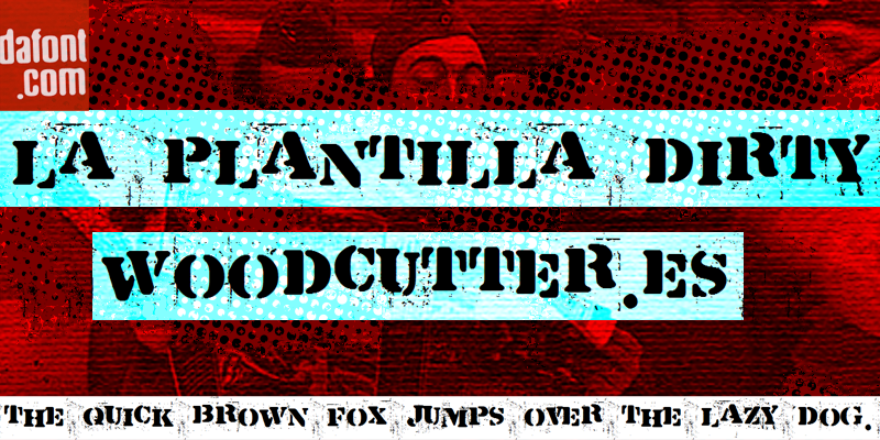 La Plantilla Dirty Font