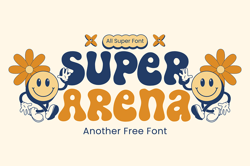 Super Arena Font