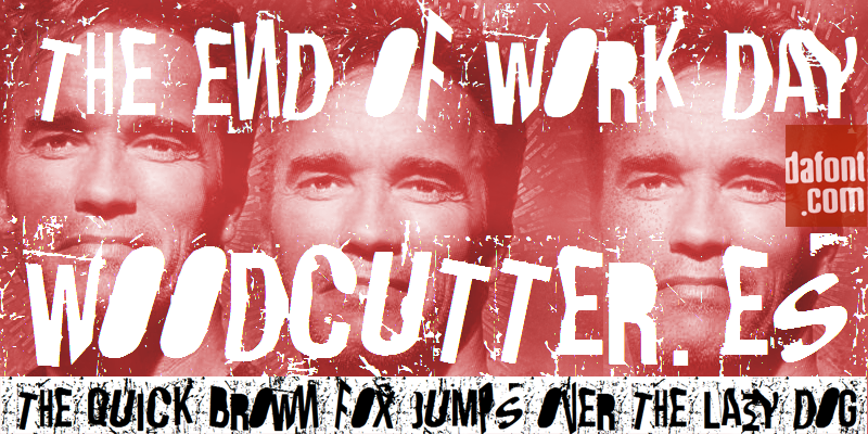The End Of Work Day Font