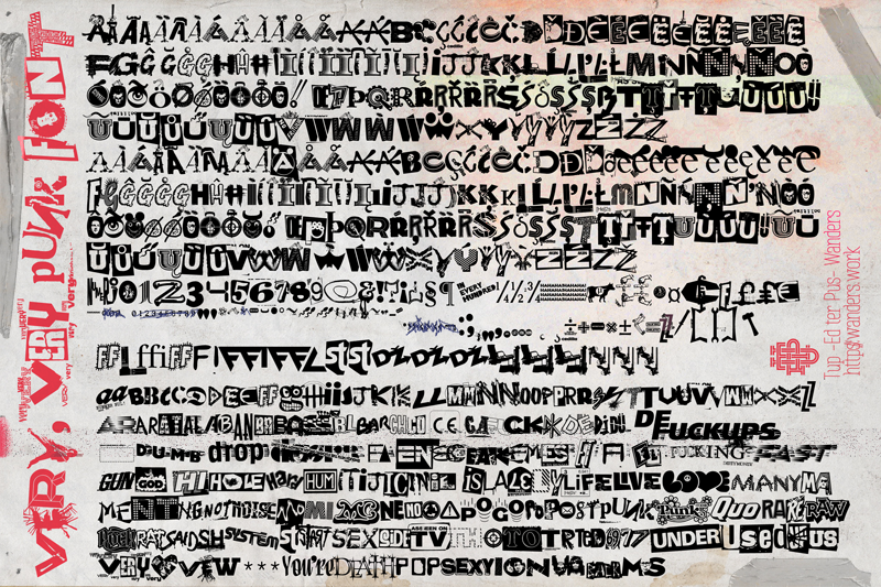 Very Very Punk Font