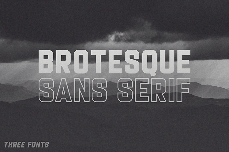 Brotesque Font