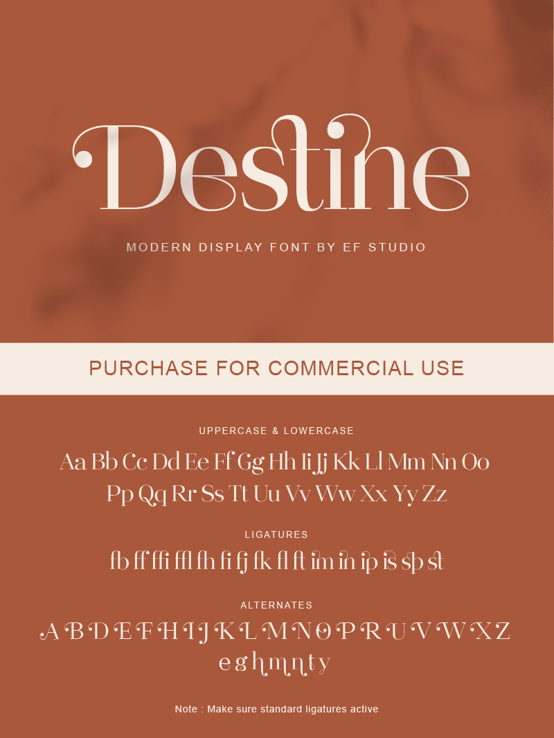 Destine Font