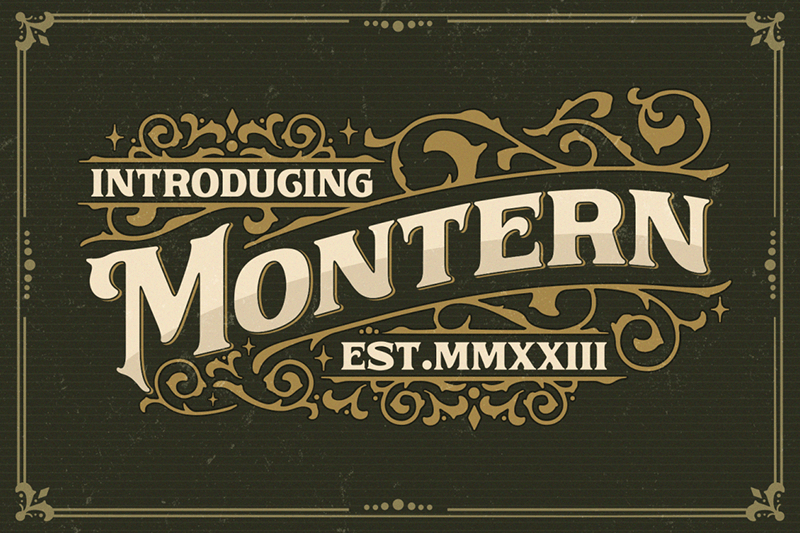 Montern Font