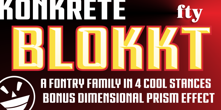 Race1 Konkrete NCV Font