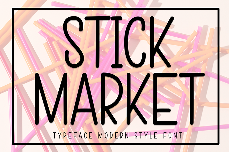 Stick Market Font