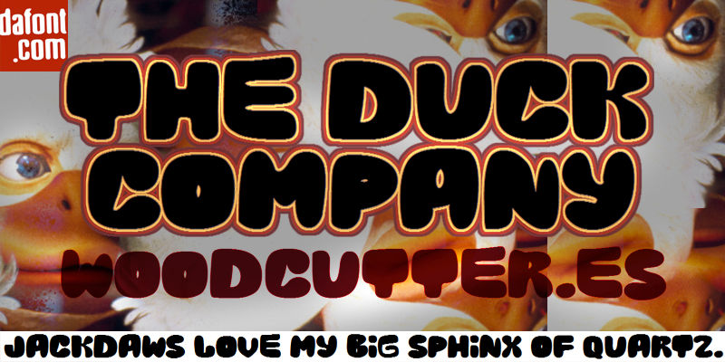 The Duck Company Font