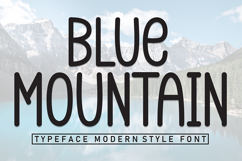 Blue Mountain Font