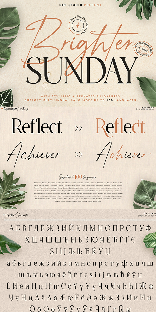Brighter Sunday Font