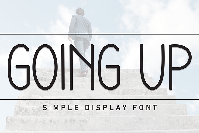 Going Up Font