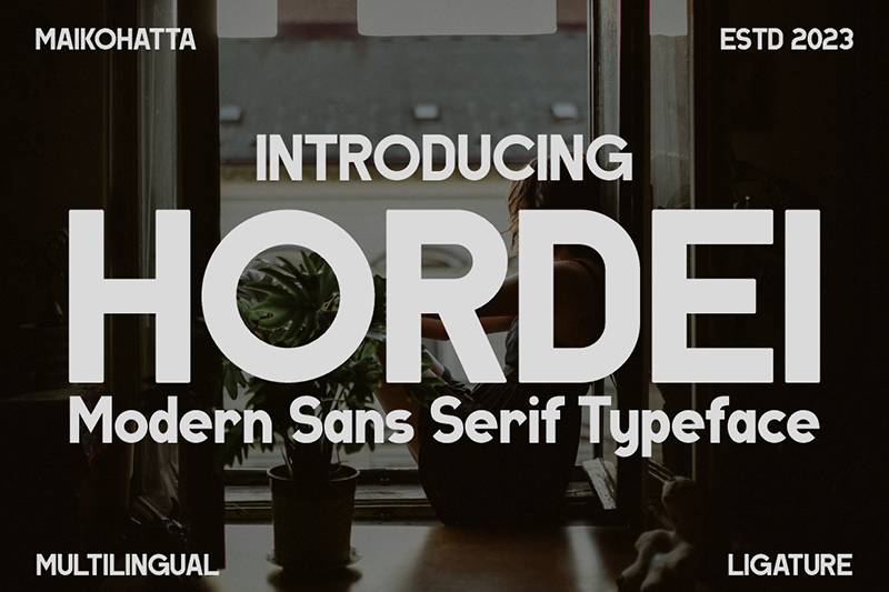 Hurdei Font