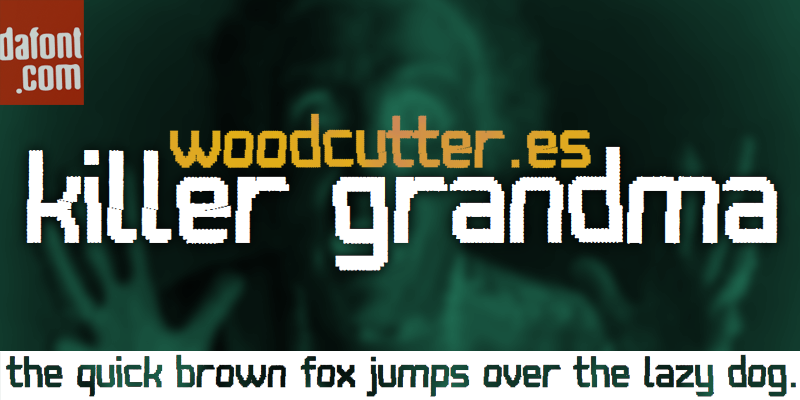 Killer Grandma Font