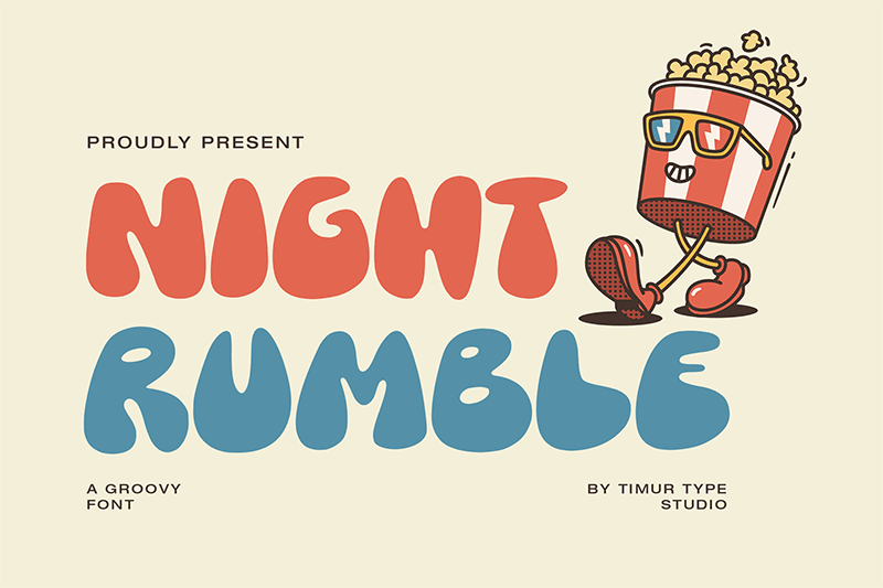 Night Rumble Font