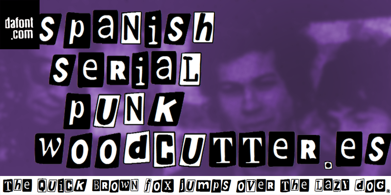 Spanish Serial Punk Font