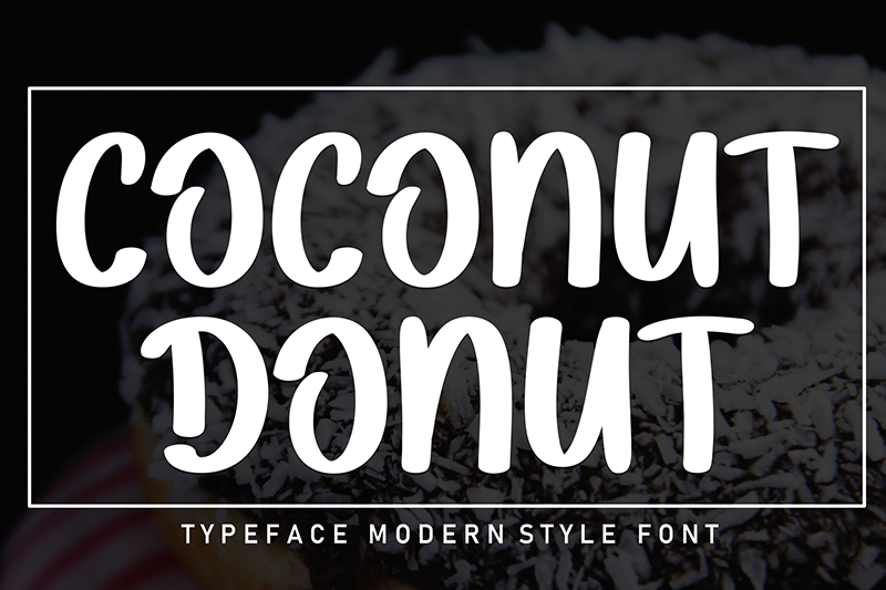 Coconut Donut Font