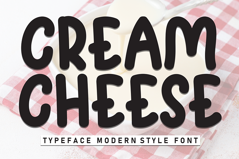 Cream Cheese Font
