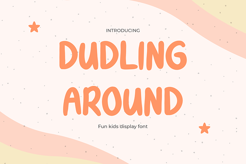 Dudling Around Font