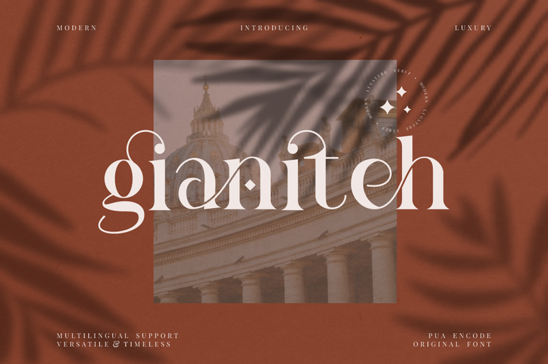 Gianiteh Font