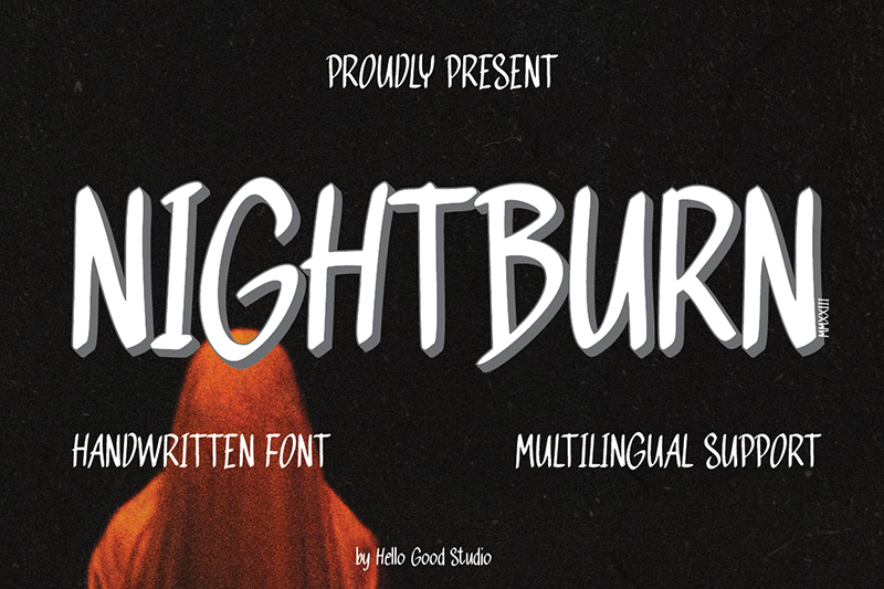Nightburn Font
