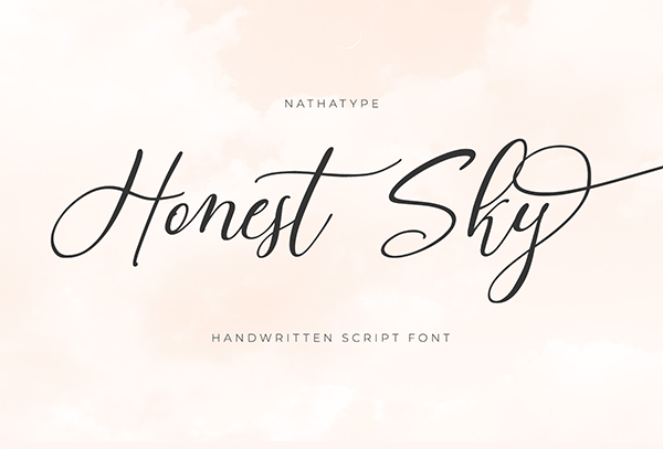 Honest Sky Font