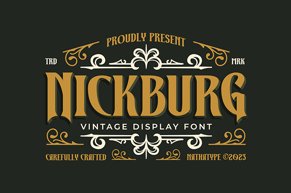 Nickburg Font
