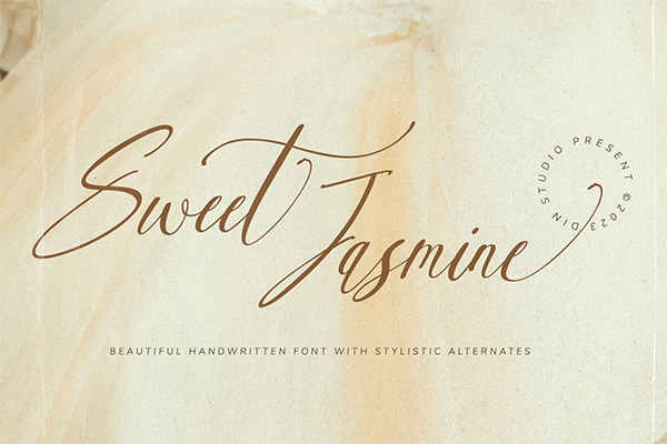 Sweet Jasmine Font