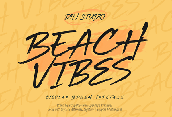 Beach Vibes Font
