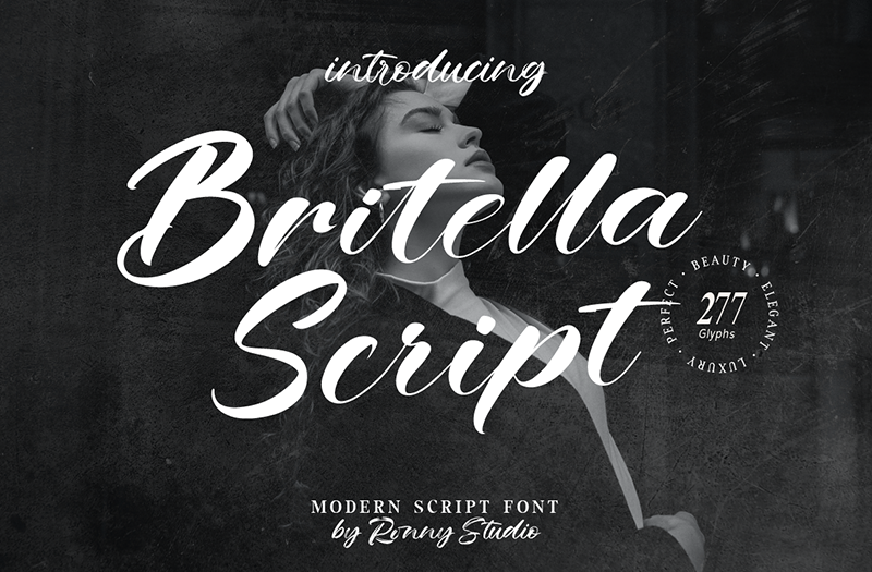 Britella Script Font