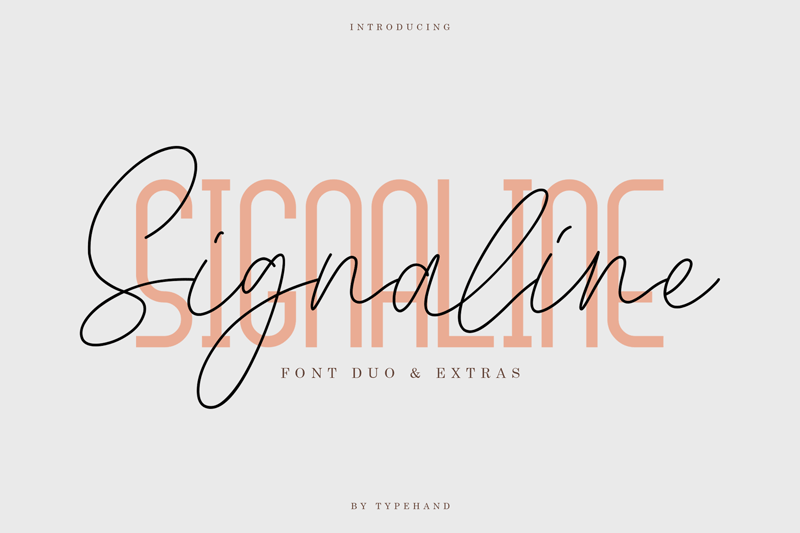 Signaline Script Font
