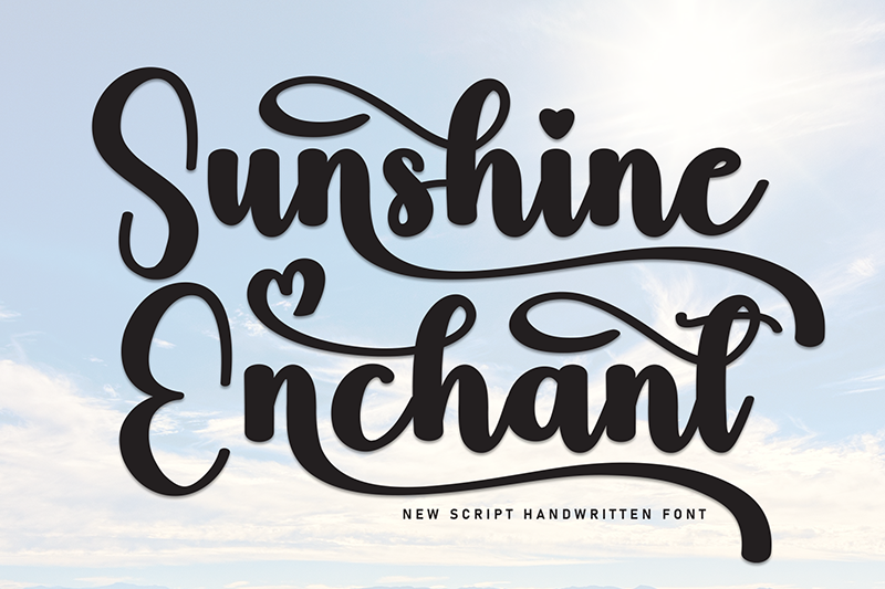 Sunshine Enchant Font