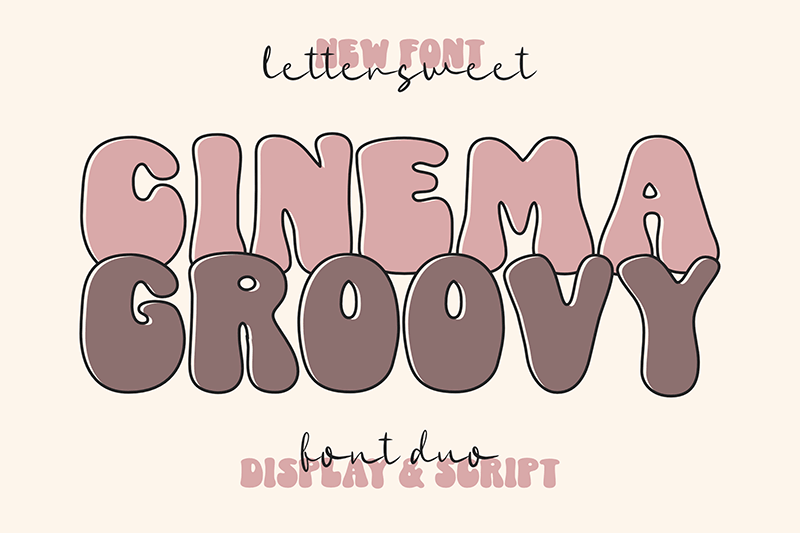 Cinema Groovy Font