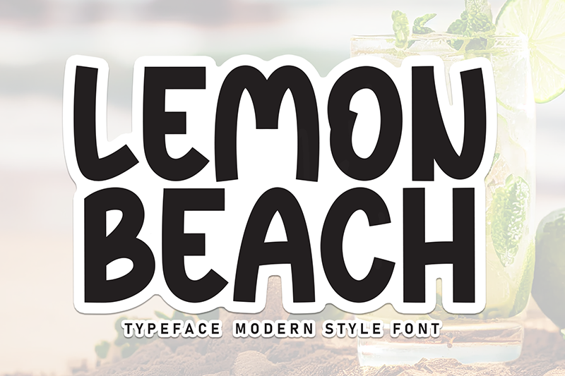 Lemon Beach Font
