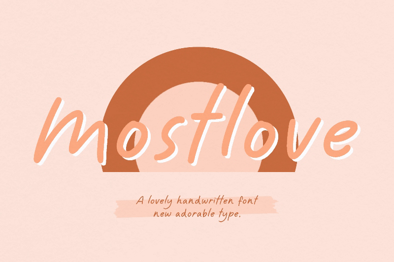 Mostlove Beauty Font