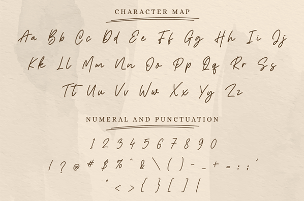 Menthol Signature Font