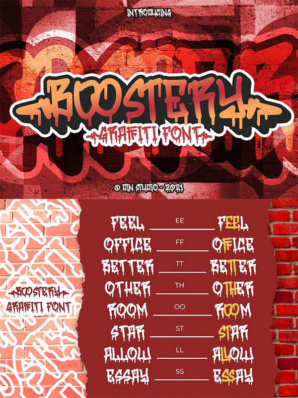 Boostery Font