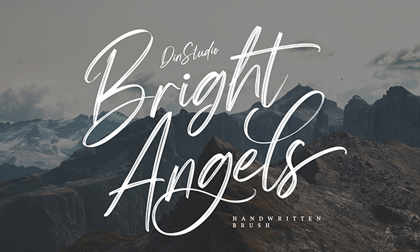 Bright Angels Font
