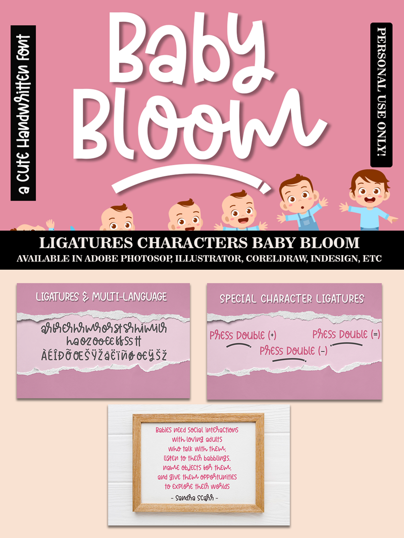 Baby Bloom Font