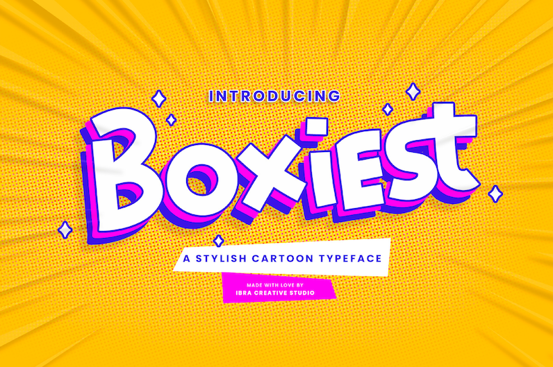 Boxiest Font