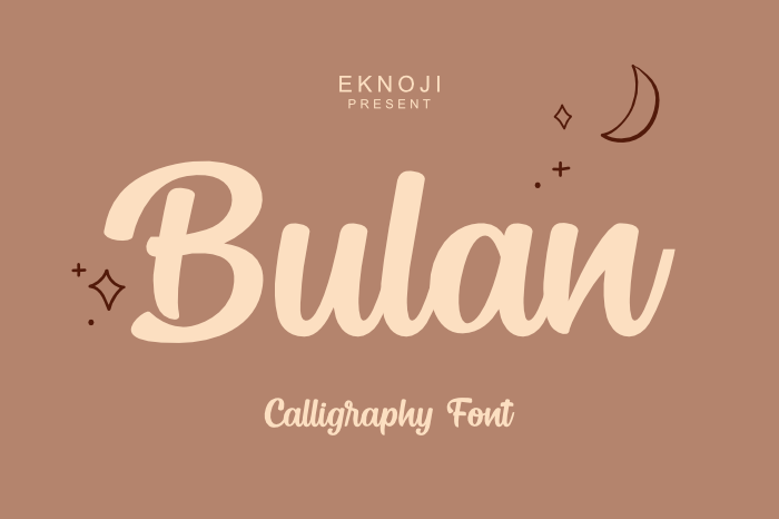 Bulan Font