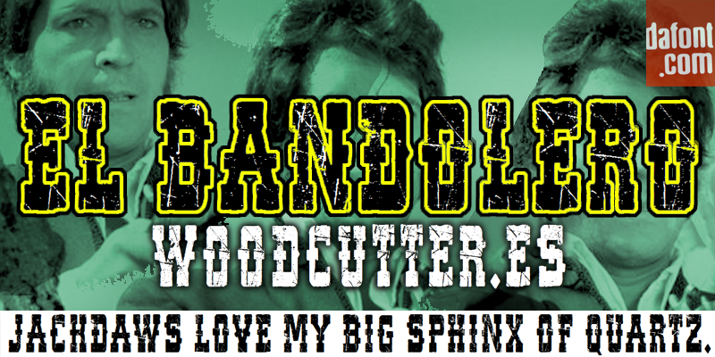 El Bandolero Font