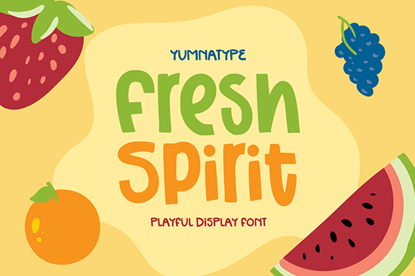 Fresh Spirit Font