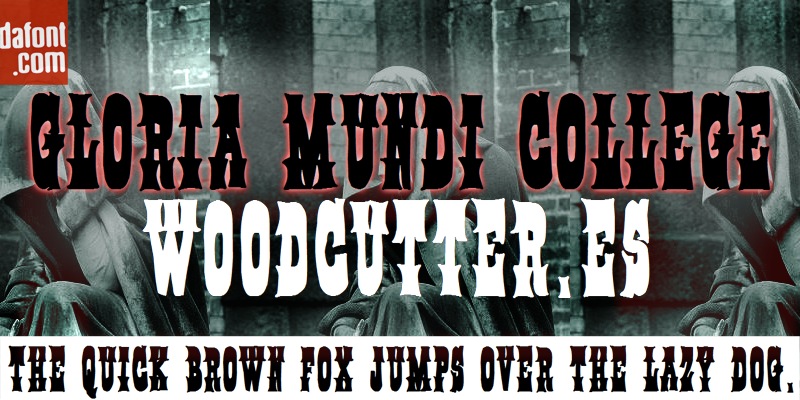 Gloria Mundi College Font