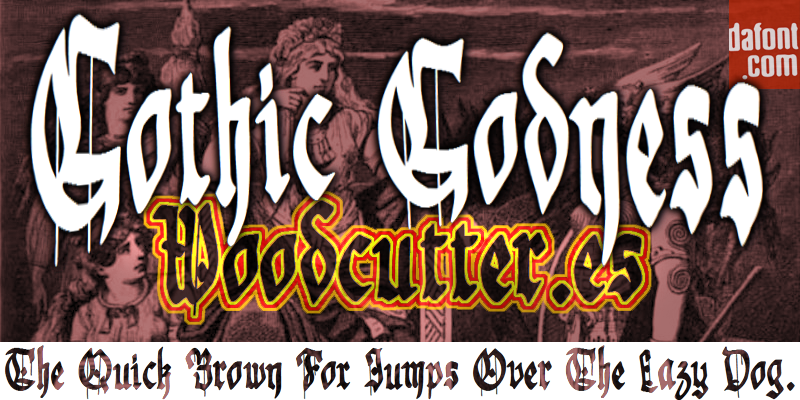 Gothic Godness Font