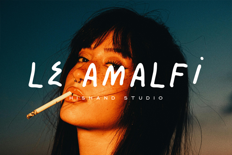 Le Amalfi Handwriting Font